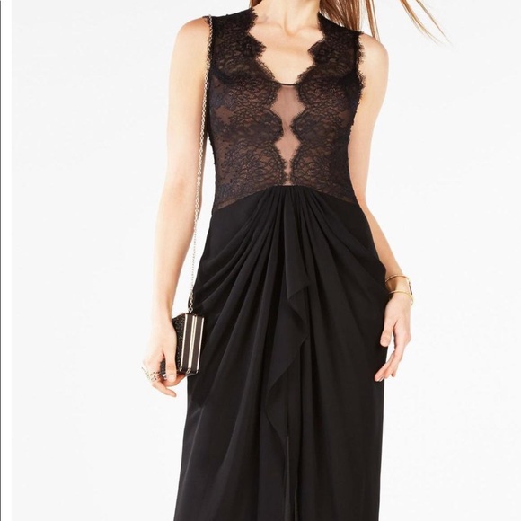 NWT BCBGMAXAZRIA BRANDY Sleeveless Lace Dress - Picture 4 of 15